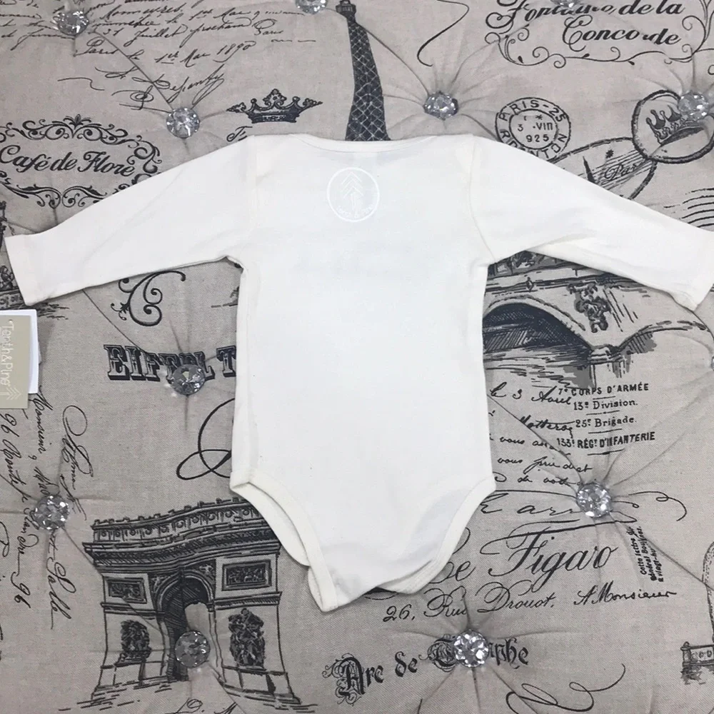 🎁 TENTH&PINE My First Hanukkah Organic Cotton Bodysuit